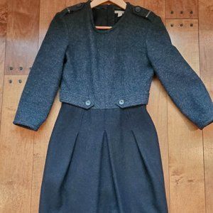 Burberry Brit Military Wool Dress